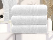 Prosop CONFORT 70 x 140 cm alb, 100% bumbac