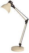 Veioza / Lampa de birou din metal Carter bej