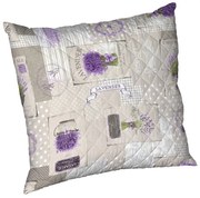 Perna Lavanda, microfibra matlasata Alcam, 70X70 cm