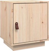 vidaXL Noptieră, 40x34x45 cm, lemn masiv de pin