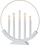 Decorațiune luminoasă de Crăciun albă Brace – Star Trading