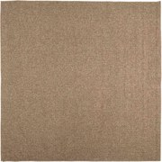 vidaXL Covoare de zonă Pătrat AGIRA natural 120 x 120 cm Poliester