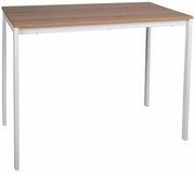Masa Mario stejar/alb galbui L100xl60 cm