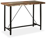 vidaXL Masă de bar, 150 x 70 x 107 cm, lemn masiv reciclat