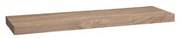 Etajera fixa perete, furnir, 80 x 23 x 3.8 cm