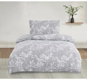 Lenjerie de pat din jacquard Alabama gri, 140 x200 cm, 70 x 90 cm