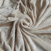 Cearșaf de pat Micropluș bej , 180 x 200 cm, 180 x 200 cm