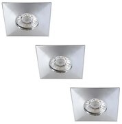 Rabalux 1079 - SET 3xLED Lampă încastrată baie RANDY 3xLED/4W/230V