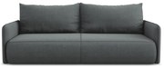 Canapea gri extensibilă/cu spațiu de depozitare 216 cm Nanea – Makamii