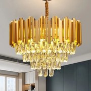 Candelabru Cristal, Elit'S, Gold, Esn339/500R, Dimensiune 50cm