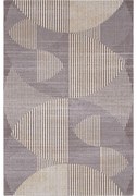 Covor gri din lână 100x180 cm Shades – Agnella
