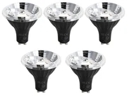 Set de 5 becuri LED GU10 reglabile 70mm 6.5W 600lm 2700K