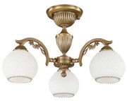 Lustra aplicata clasica din alama design italian 8600