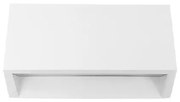 Aplica LED de perete pentru iluminat exterior, IP54 Udir alb
