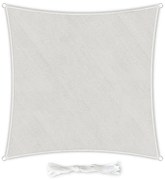 Parasolar pătrat, 4 × 4 m, poliester, respirabil