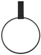 Lustra/Plafoniera LED ajustabila design modern GARVE Black 40cm