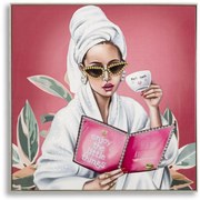Mauro Ferretti Pictura pe Panză Spa Lux cu Cadru -H- cm 82x4x81 | Aosom Romania