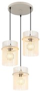 Globo 15698-3HRB - Candelabru suspendat pe cablu GORLEY 3xE27/60W/230V