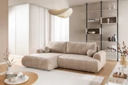 Colțar extensibil Lotulis Mini stânga - bej șenil Cremona 14