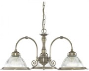 Lustra suspendata stil clasic American Diner 3L alama antic 9343-3 SRT
