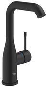 Baterie lavoar Grohe Essence L negru mat Phantom Black