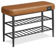 Pantofar ANDOR maro/negru