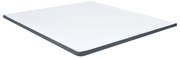 vidaXL Topper saltea de pat cu somieră, 200x180x5 cm moale mediu