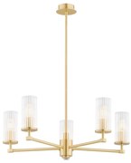 Candelabru elegant realizat din alama Hampton 5L