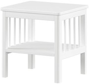 Noptieră de copii albă din lemn de fag Forrest – Vipack