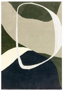 Covor verde handmade din lână 120x170 cm Matrix – Asiatic Carpets