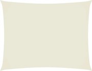 vidaXL Parasolar, crem, 2,5x3,5 m, țesătură oxford, dreptunghiular