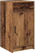 vidaXL Bufet cu sertar Lemn vechi 40 x 40.5 x 75 cm Lemn compozit