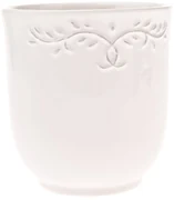 Ghiveci ceramic Ramillete bej, 13 x 14 cm