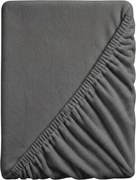 Cearsaf Cocolino microplus cu elastic SOFT 180x200 cm gri inchis