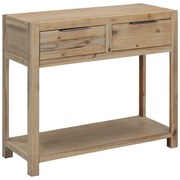 vidaXL Masă consolă, 82x33x73 cm, lemn masiv de acacia