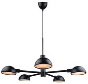 Lustră pe cablu DFTP by Nordlux NOMI 5xE14/8W/230V negru