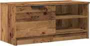 vidaXL Dulap TV Lemn vechi 80x35x36,5 cm Lemn prelucrat