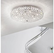 Plafonieră LED de cristal Ideal Lux KING 9xG9/3W/230V d. 53,5 cm crom