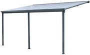 Copertină de terasă din aluminiu San Diego 4.3 x 3 CoverTech antracit
