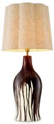Veioza, Lampa de masa LUX, Ceramica, Maro, Beatriz