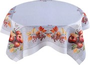 decoDoma Față de masă centrală cu imprimeu MERE DE TOAMNĂ 85 x 85 cm