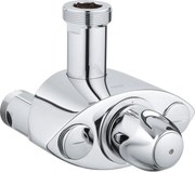 Grohe Grohtherm baterie de duș perete cu termostat StarLight Chrome 35087000