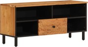 vidaXL Dulap TV, 100x33x46 cm, lemn masiv de acacia