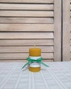 Lumanare ceara de albine monobloc 6,5/3,5 cm