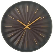 Globo B992533 - Ceas de perete Ø 30,5 cm, 1xAA, negru