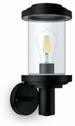 Lampă de perete pentru exterior Philips Listra E27max. 25 W fără sursă, negru