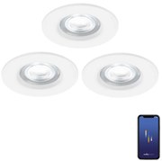 SET 3x corp de iluminat LED dimabil pentru baie Nordlux DON SMART LED/4,7W/230V IP65