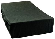 Cearșaf jersey 180x200 cm - negru