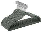Set umerase de catifea Songmics Gri 43x22x0.6 cm