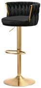 Scaun Adel (negru + auriu). 1110641